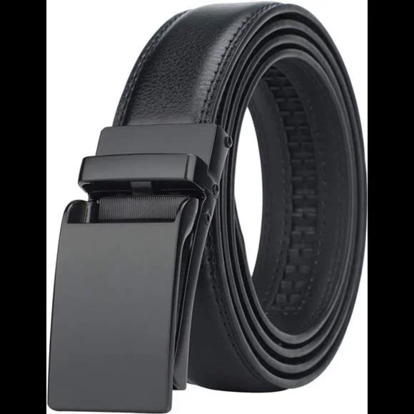 Accessories | Mens Comfort Genuine Leather Ratchet Dress Belt | Poshmark